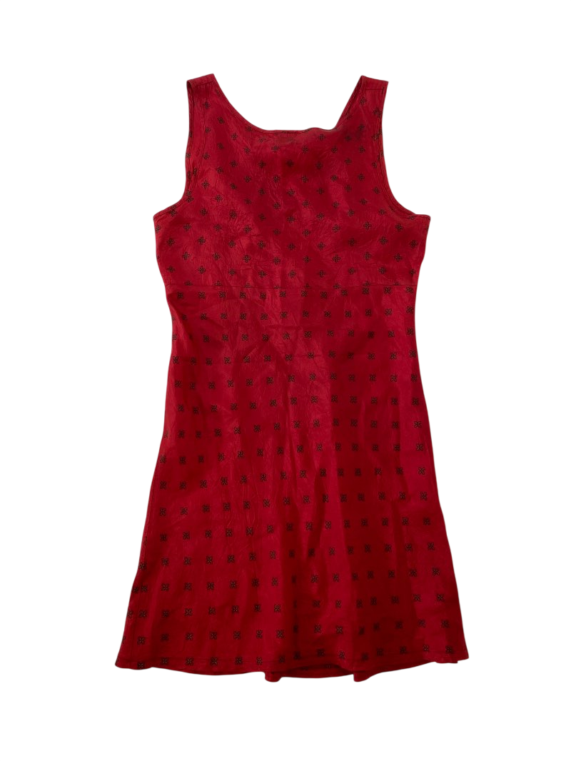 Lip Gloss Vintage Sleeveless Dress Vintage