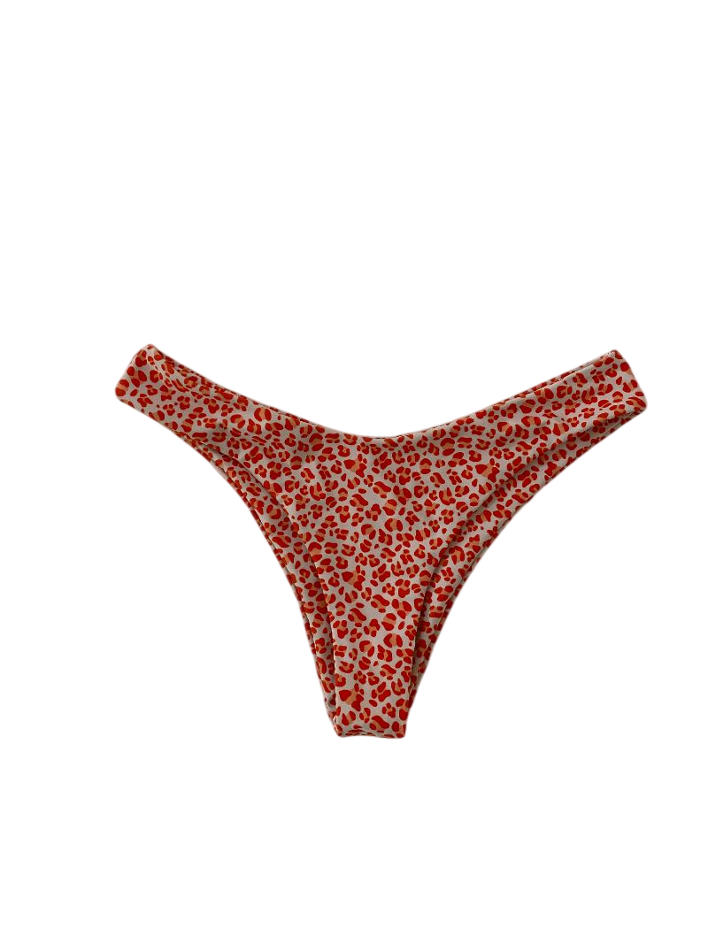 Shein Leopard Print Bikini Bottom Swimwear
