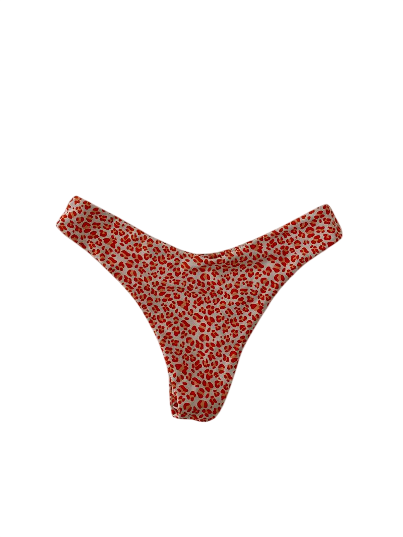Shein Leopard Print Bikini Bottom Swimwear