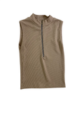 Daisy Street Sleeveless zip-up tank Tanks