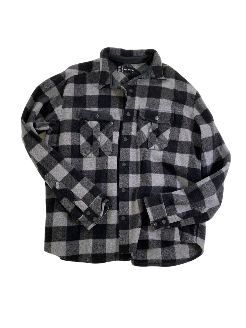 Smart Wool Button-Up Shirt Men's