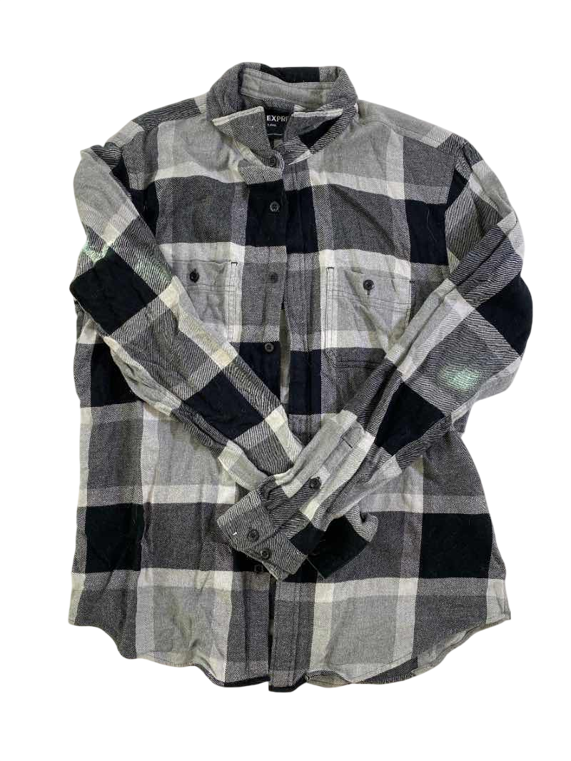 Express Plaid Button-Up Men's