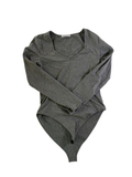 Mangopop  V-Neck Bodysuit Bodysuit