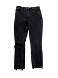 Abercrombie & Fitch Distressed Straight Leg Jeans