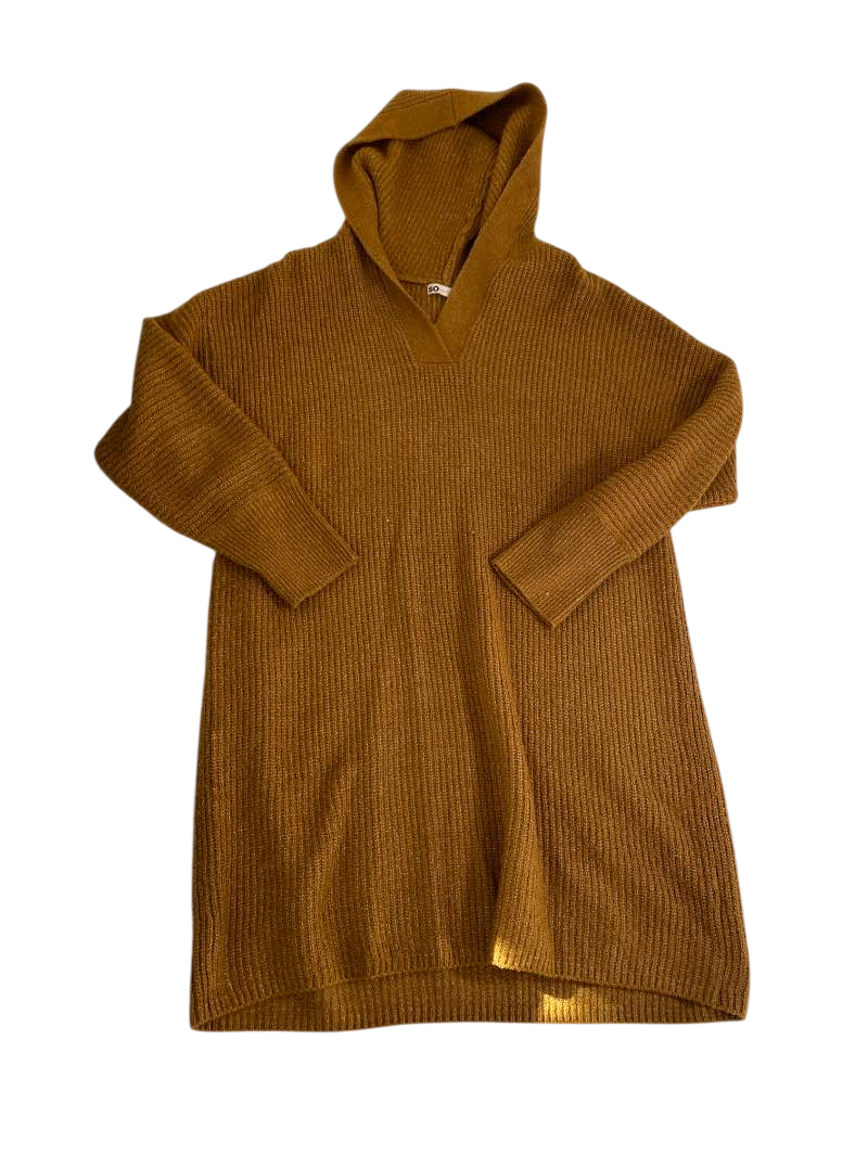 SO Hooded sweater dress Dresses