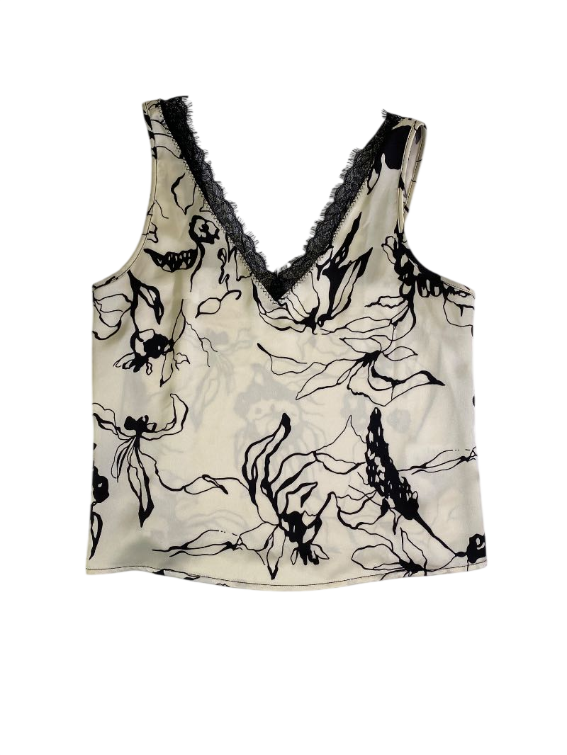 Joie  Sleeveless V-Neck Top Tanks