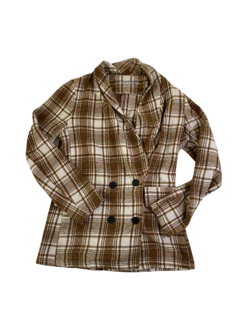Dcreated  Double-Breasted Blazer Long Sleeves