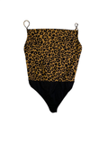 June & Ivy Leopard print bodysuit Tanks