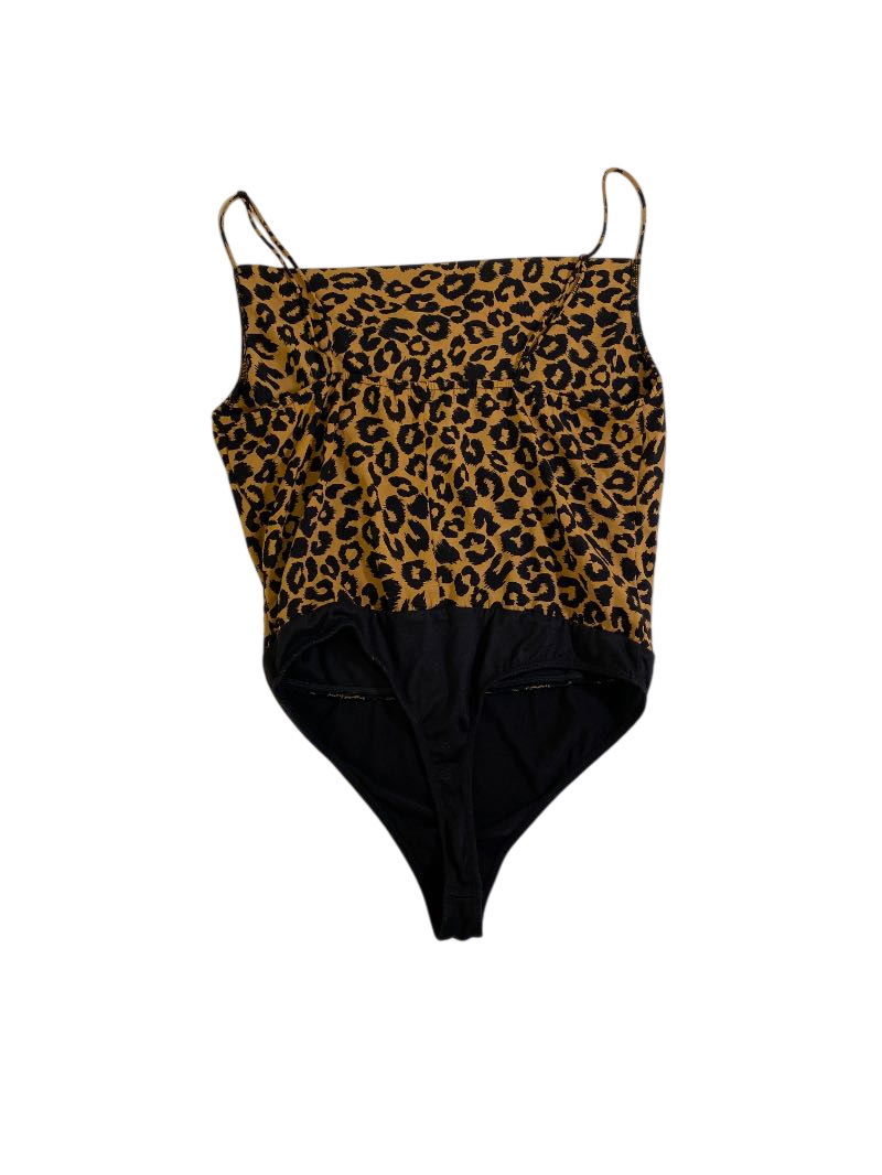 June & Ivy Leopard print bodysuit Tanks