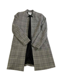 Carolina Belle Plaid Long Coat Outerwear