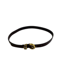 None Slim Leather Belt Accessories