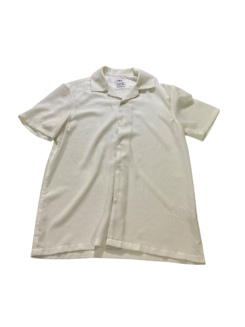 Zara Button-Up Shirt Short Sleeves
