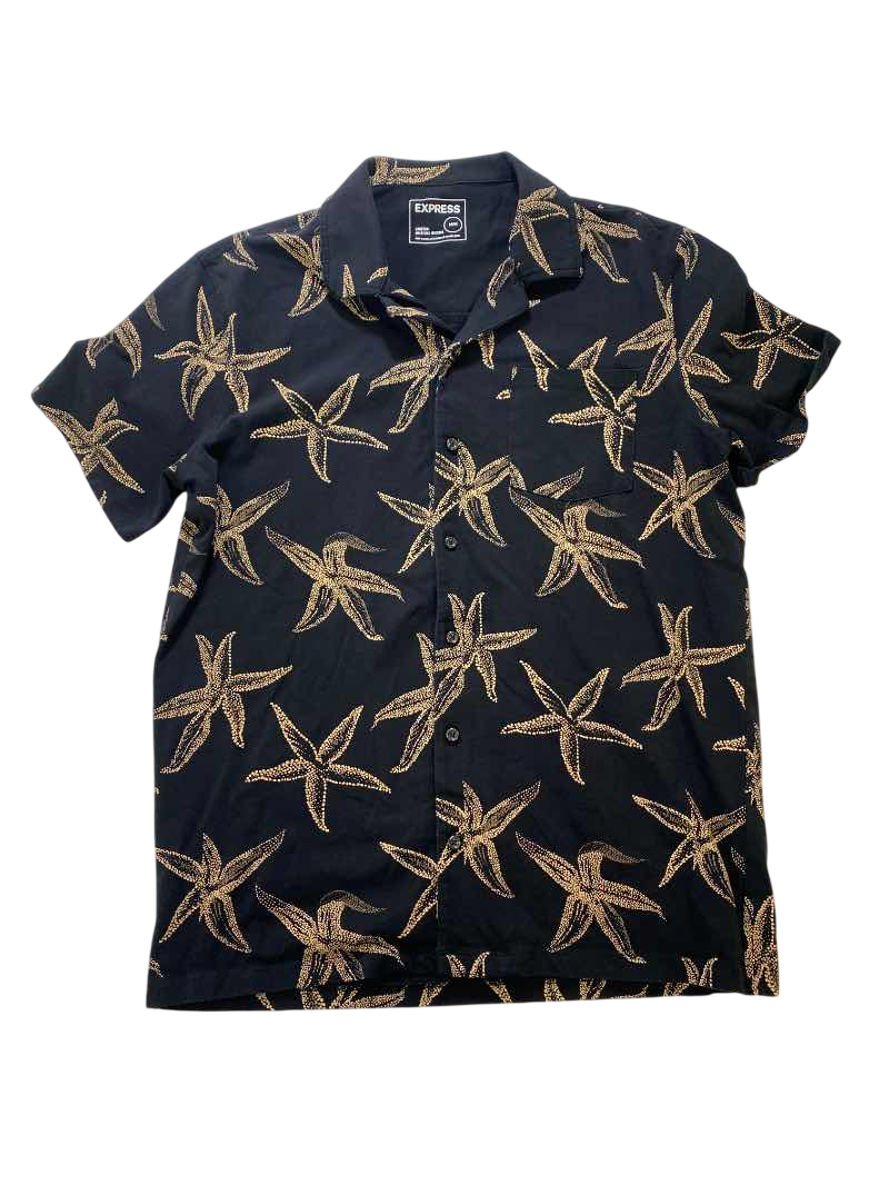 Express Button-down short-sleeve Men's