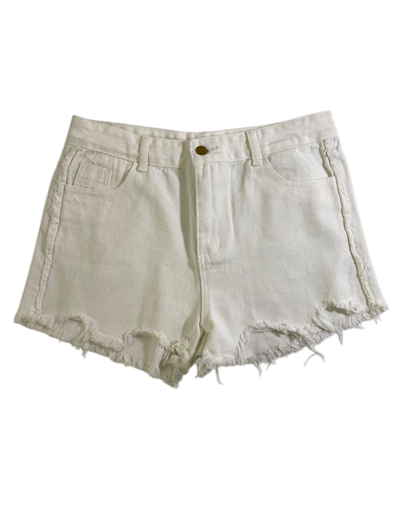 Shein Frayed Hem Shorts