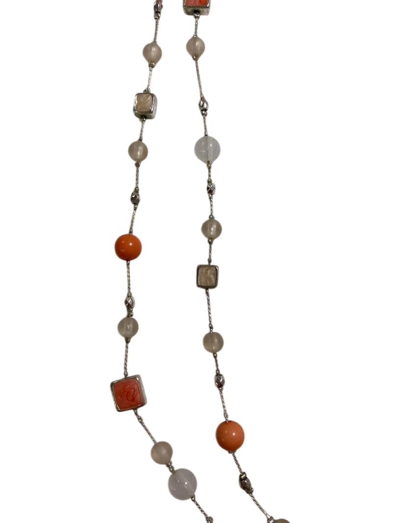 None Beaded Necklace Jewelry