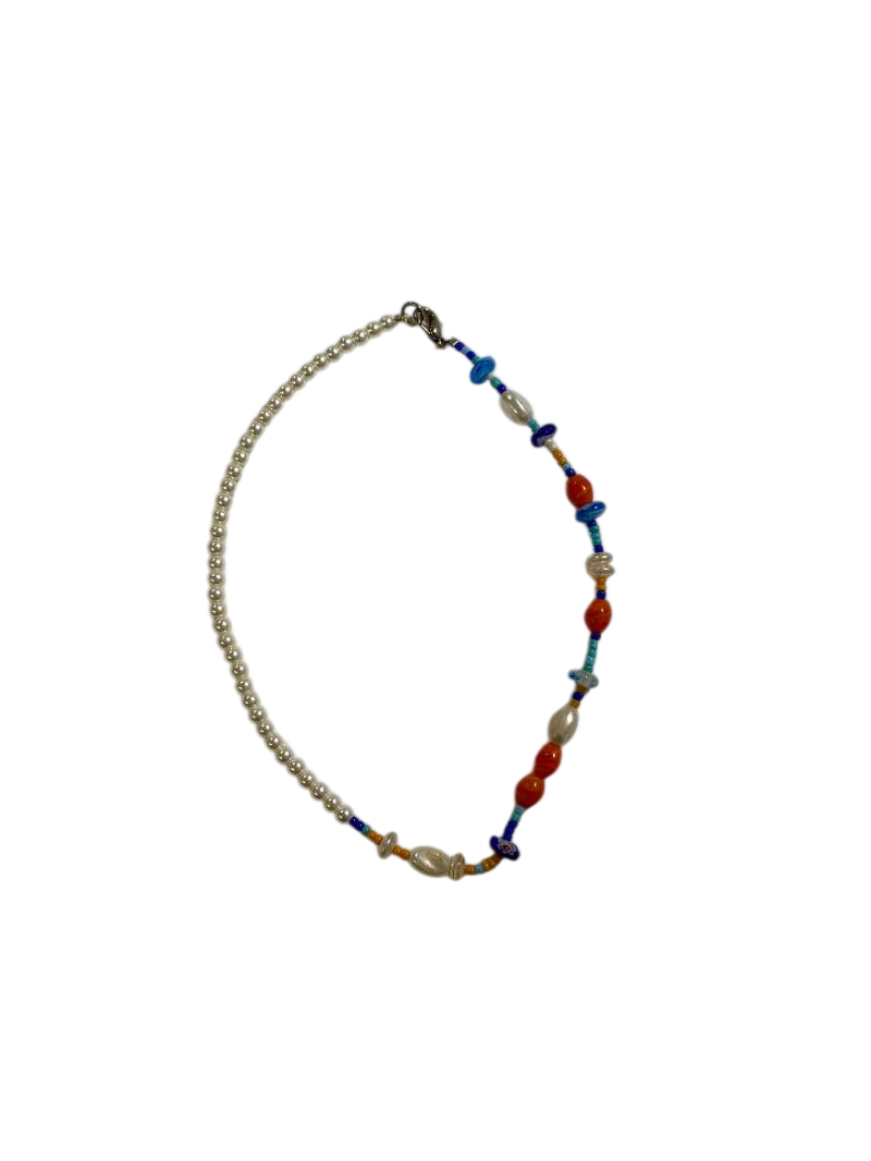 None Beaded Necklace Jewelry
