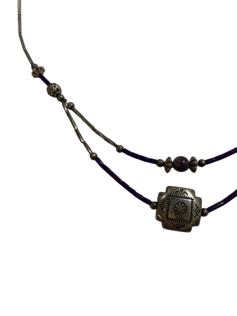 None Layered Pendant Necklace Jewelry