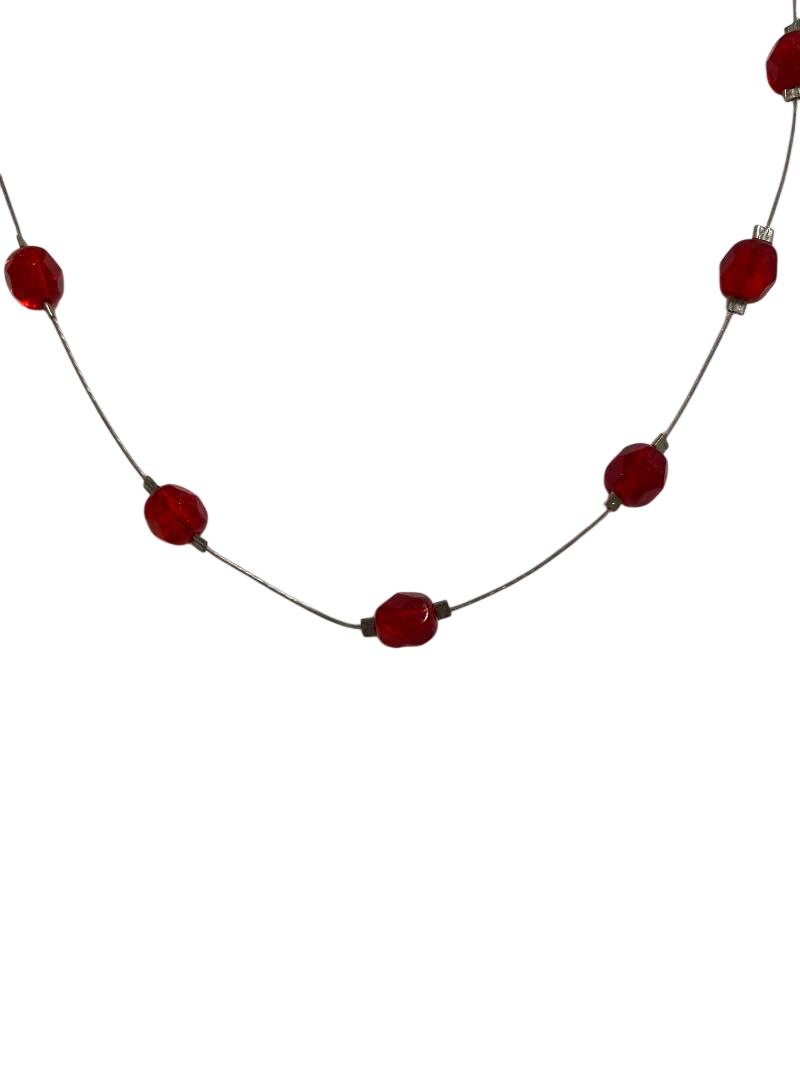 None Beaded Necklace Jewelry
