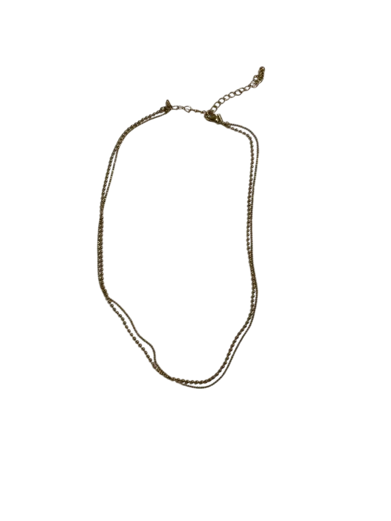 None Layered chain necklace Jewelry