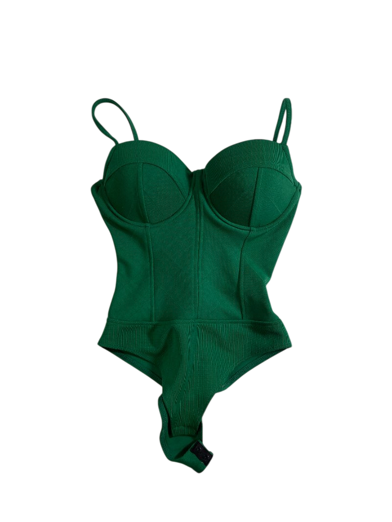 Haute Monde Corset-Style Bodysuit Bodysuit