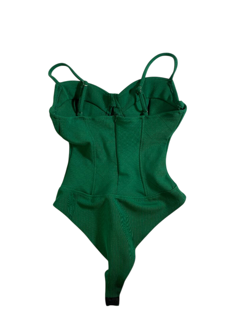 Haute Monde Corset-Style Bodysuit Bodysuit