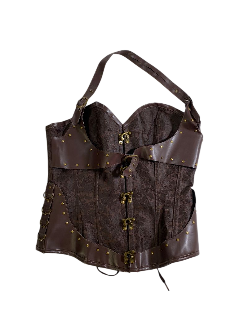 None Corset Top Tanks