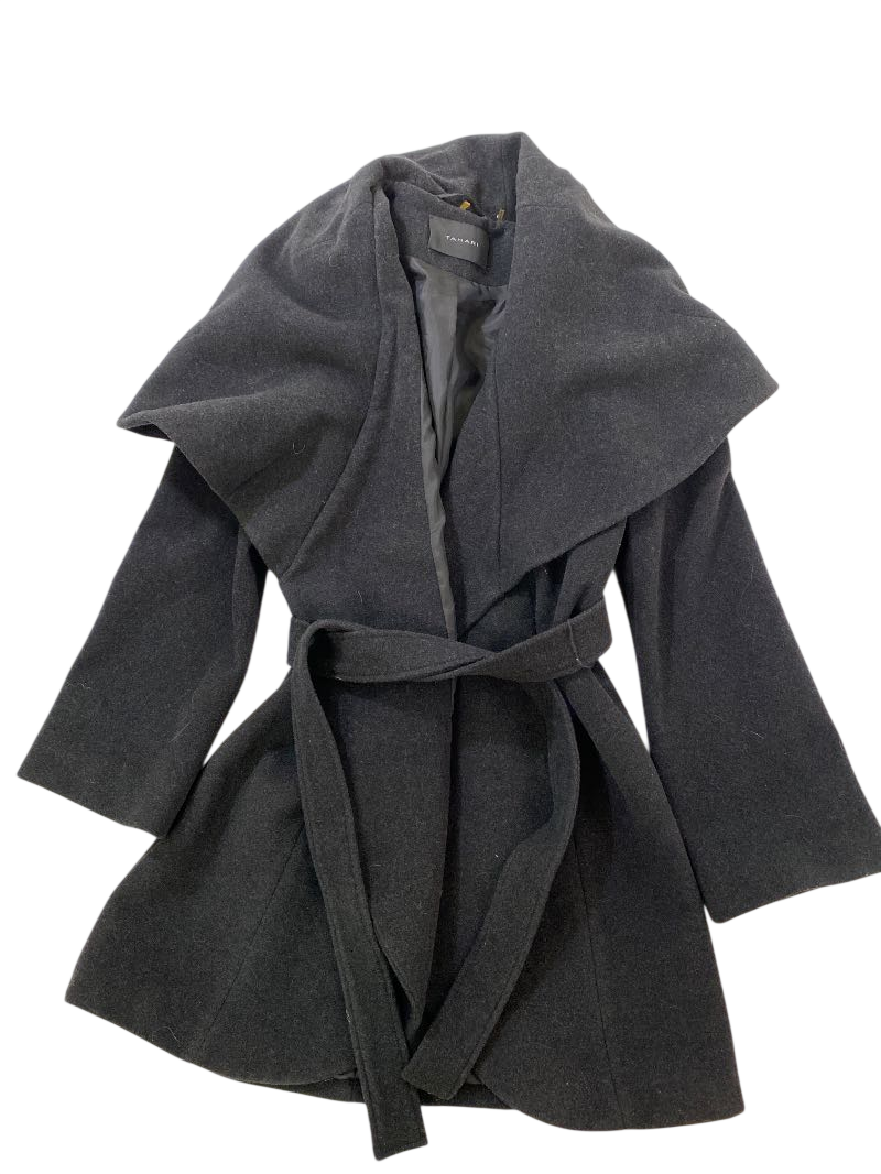 Tahari  Open Front Belted Coat Outerwear