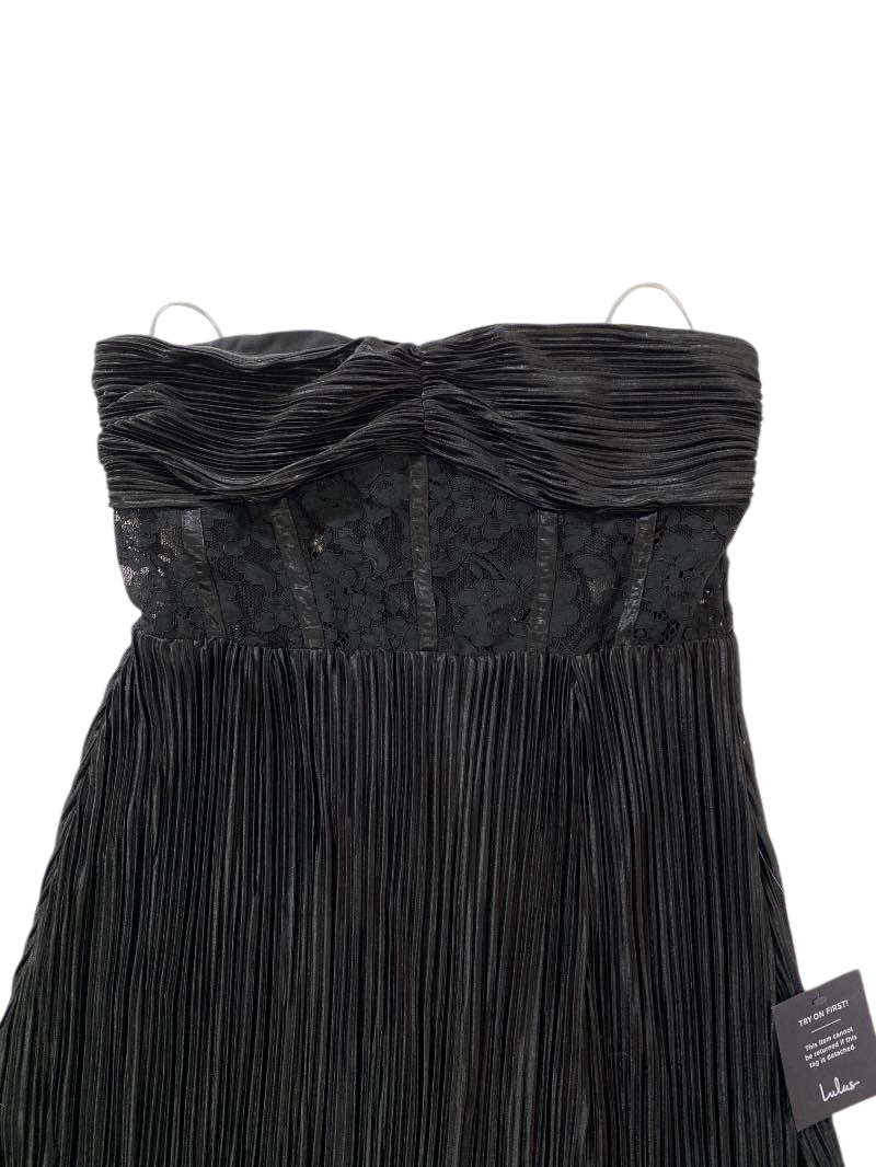 Lulus Strapless Pleated Dresses