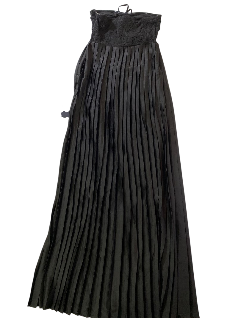 Lulus Strapless Pleated Gown Dresses
