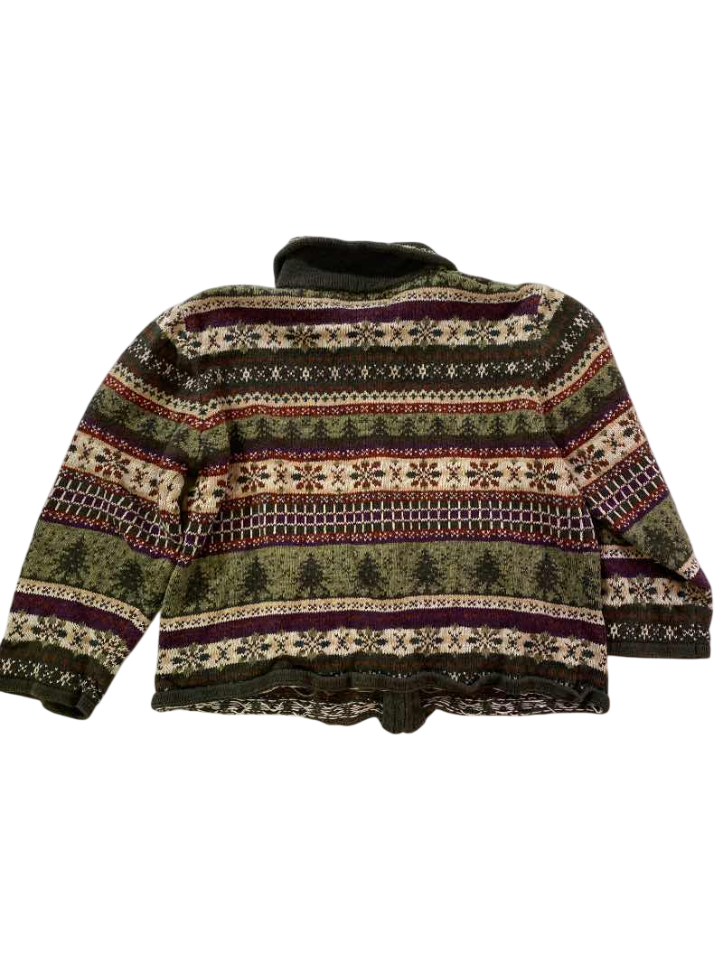 Heirloom Collection  Vintage Fair Isle Cardigan Vintage