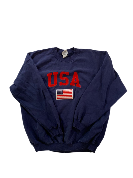 Custom Fan USA Sweatshirt Vintage