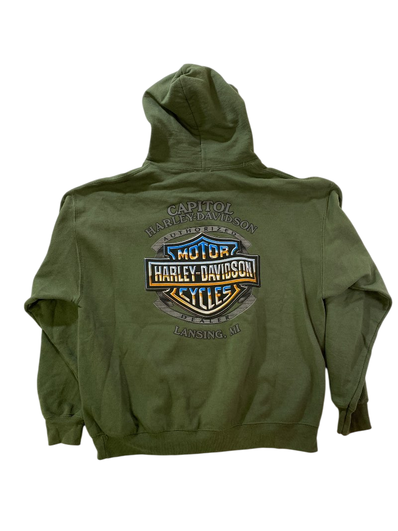Harley Davidson  Pullover Hoodie Long Sleeves