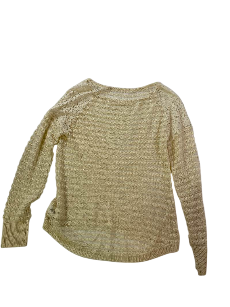 Xhilaration Lace Accent Sweater Long Sleeves