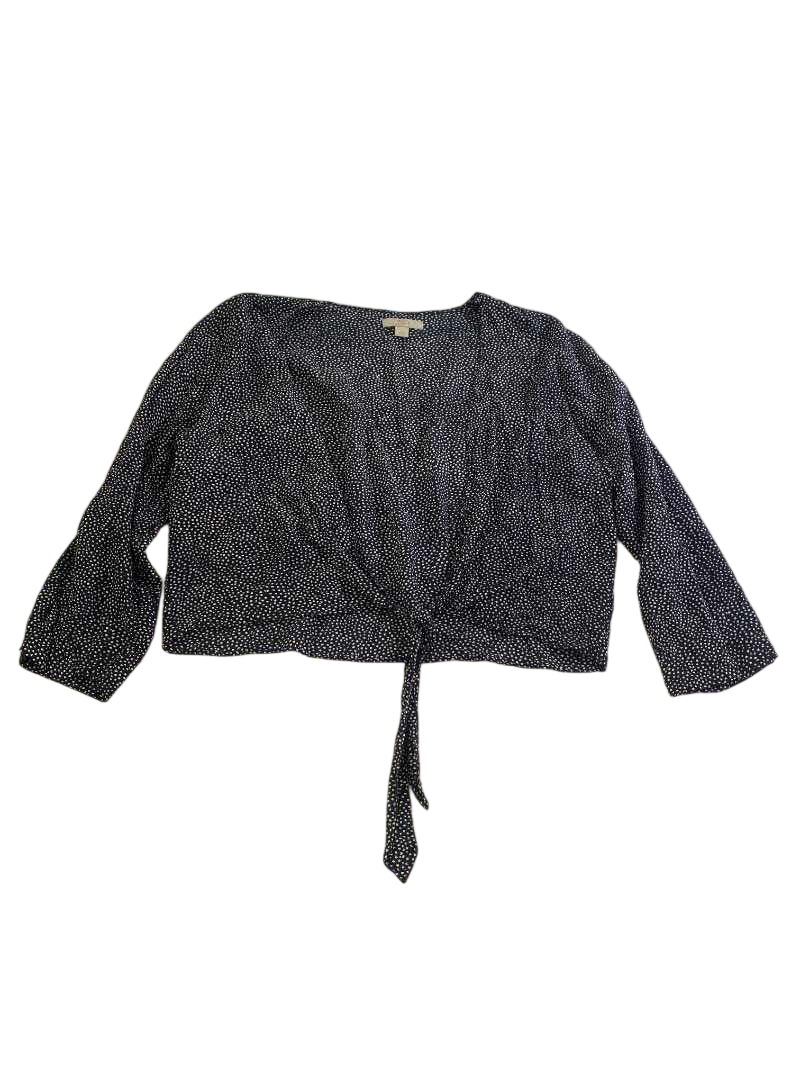 Loft Tie-Front Long Sleeves Long Sleeves