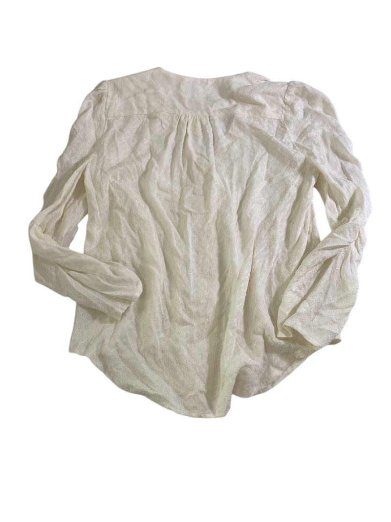 Maeve Button-Up Blouse Long Sleeves