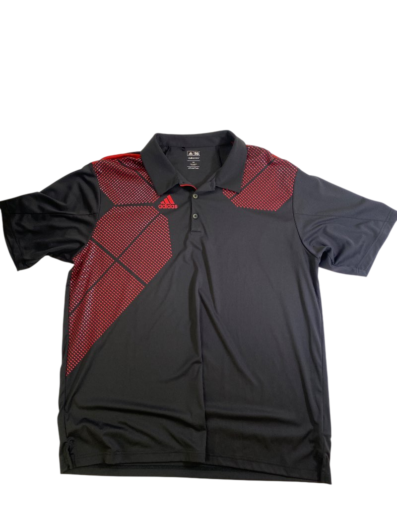 Adidas Geometric patterned polo Men's