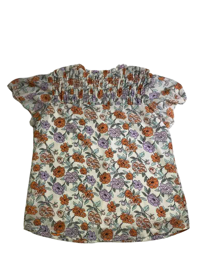 None Smocked short sleeves Short Sleeves