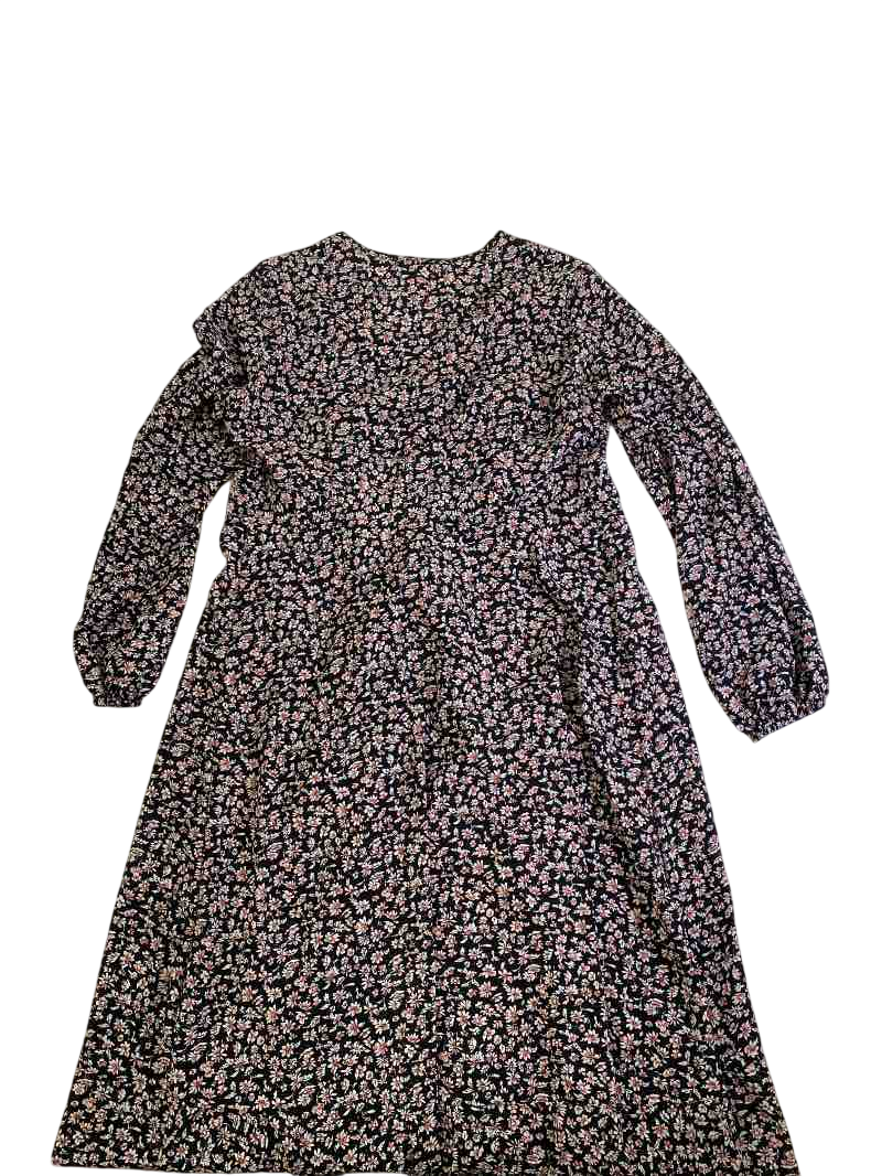 Pretty Garden Long Sleeve A-Line Dresses