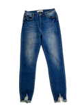 Kancan Distressed Hem Jeans