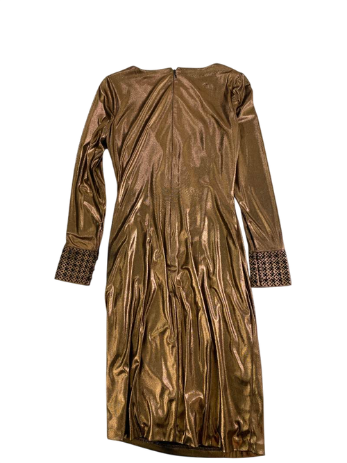 Calvin Klein Draped Long Sleeve Dresses