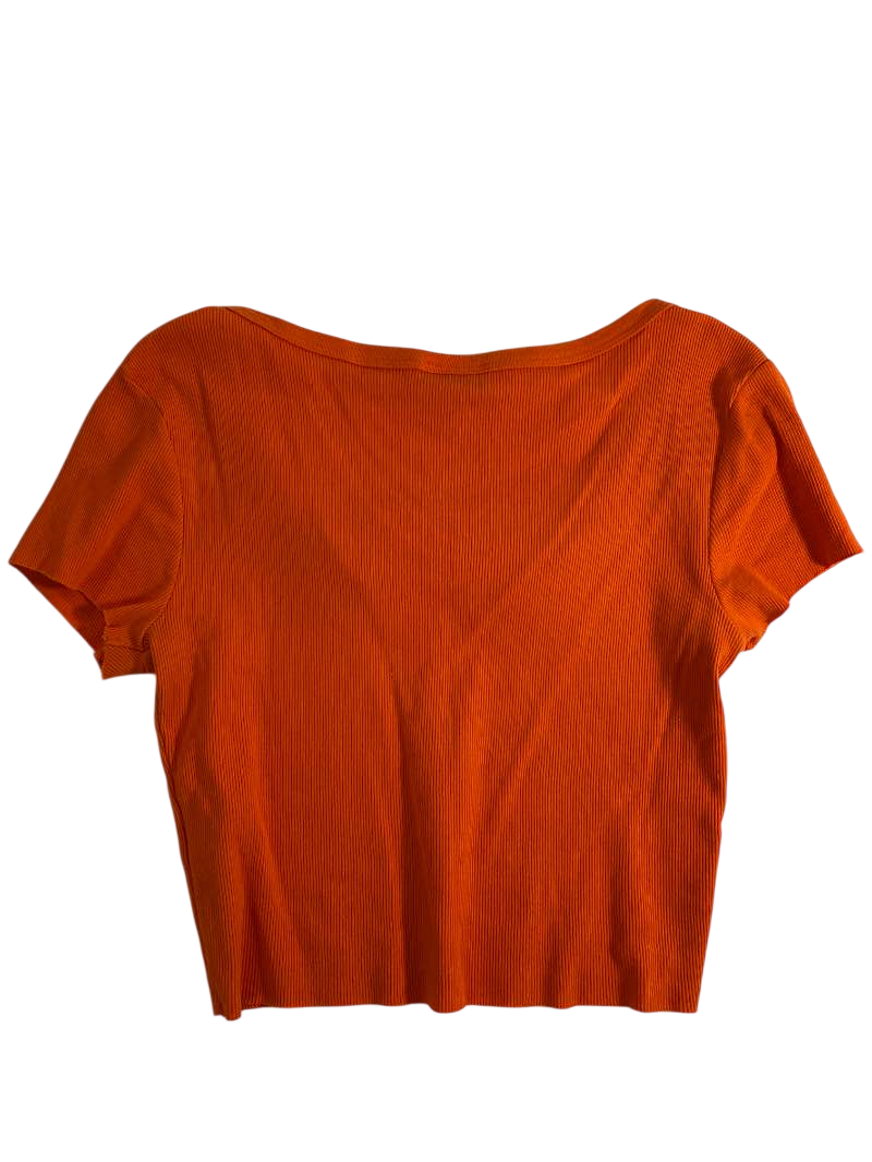 Top Shop V-Neck Short Sleeve Short Sleeves