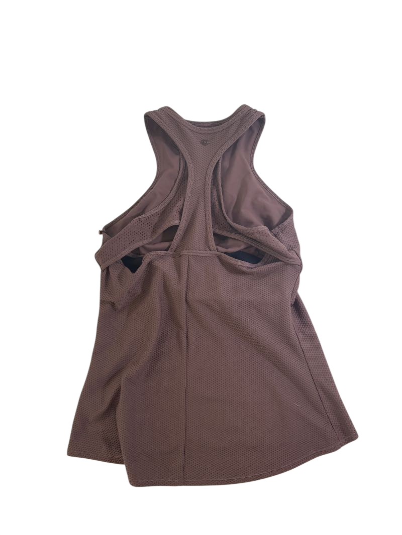 None Mesh High-Neck Tank Athletic