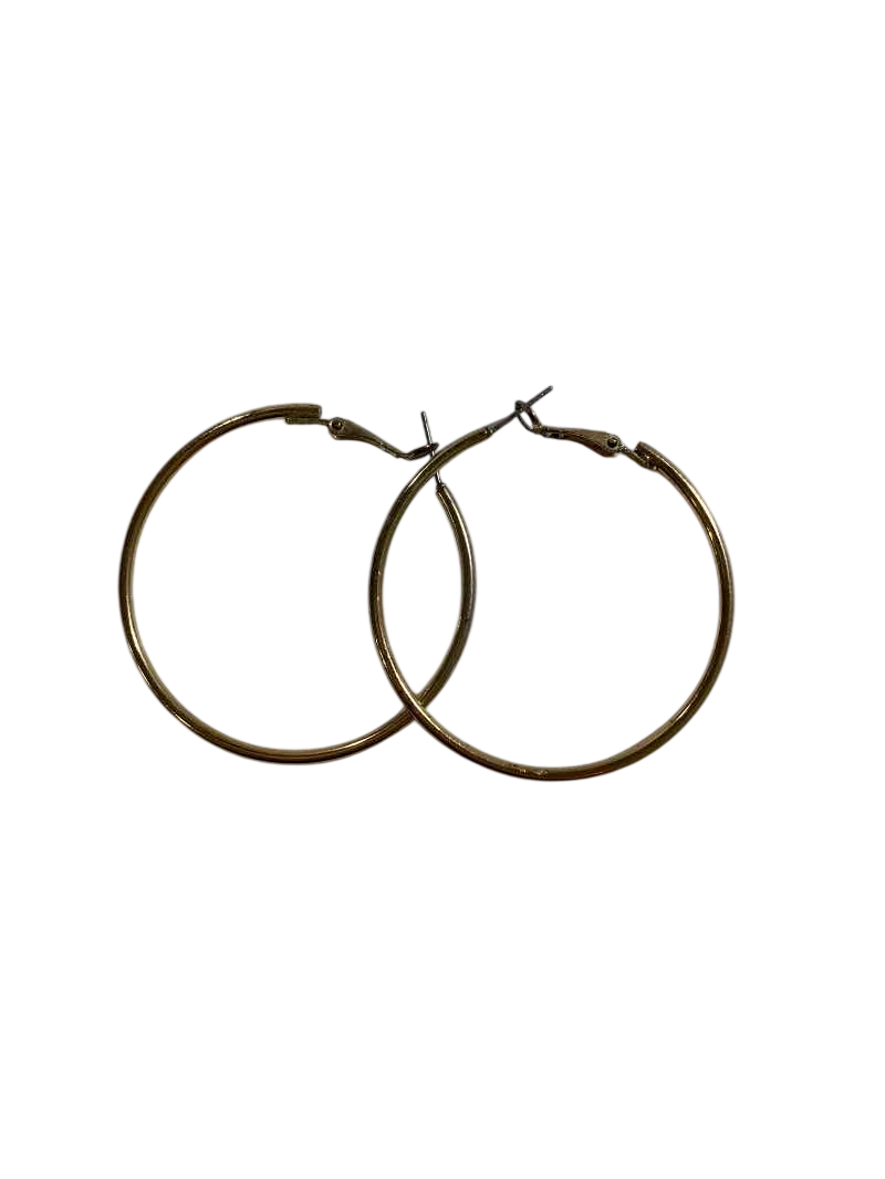 None Thin hoop earrings Jewelry