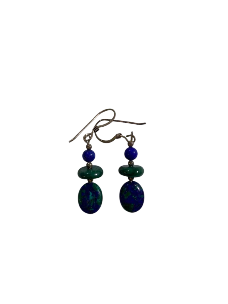None Beaded Dangle Earrings Jewelry