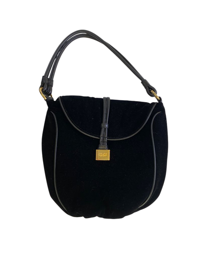 Chaps  Vintage Velvet Handbag Vintage
