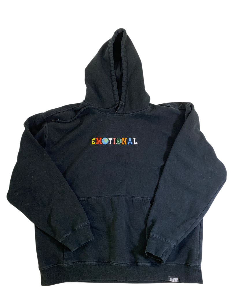 Broken Promises  Graphic Hoodie Long Sleeves