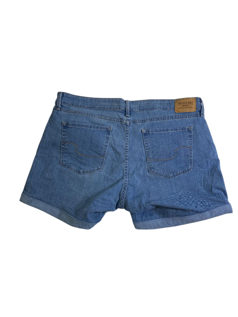 Signature Levi Strauss Cuffed Denim Shorts Shorts