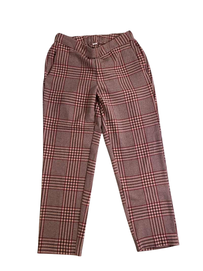 Old Navy  Plaid Straight Leg Pants