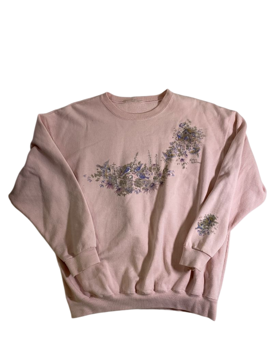 Northern Reflections  Floral Sweatshirt Vintage