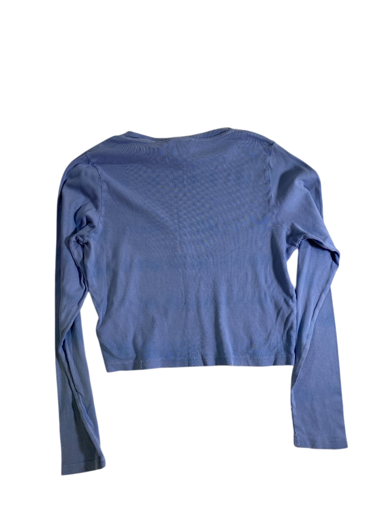 Top Shop  Printed cropped tee Long Sleeves